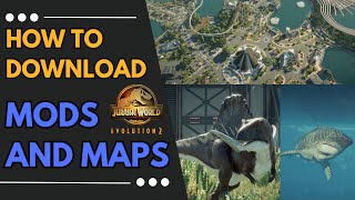 Install Dinosaur Mods amp Maps in JWE 2 Easy Guide🦖🌐🖱️ [upl. by Genie48]