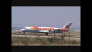 AIR NOSTRUM IBERIA Despegue  Takeoff Sevilla SVQ  LEZL [upl. by Schonfeld746]