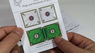 GMB Designs 28mm Hanoverian Flags [upl. by Eirol]