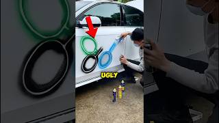 Easily Remove Dirty Art From Car 🤯 [upl. by Aerbua]