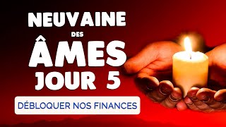 🙏 NEUVAINE pour les ÂMES JOUR 5 🙏 Débloquer un Blocage FINANCIER [upl. by Sukul]