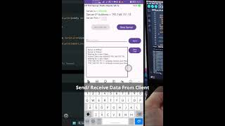 Android  ESP32  Socket Programming TCP Server Multi Clients  Send Receive Data [upl. by Tikna]