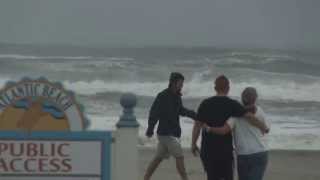 Hurricane Irene  Atlantic Beach NC  Havelock Morehead City Beaufort [upl. by Richara]