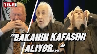 Müjdat Gezenden kahkahaları durduramayan Öztürk Serengil taklidi Bakan da affedersiniz kelmiş [upl. by Allesor955]