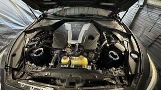 Q50 30T Intake Upgrade Hear the Insane Sound [upl. by Ertsevlis924]