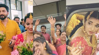 അമ്മേ ഞാൻ പോകുവാ കണ്ണ് നിറഞ്ഞു ഇറങ്ങി Malavika Thejus  Malavika Krishnadas Thejus Wedding [upl. by Einned]