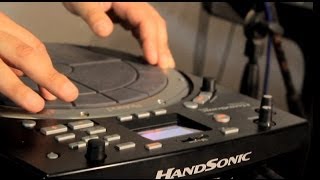 RolandTV  HandSonic HPD20 Review en Español [upl. by Faires]