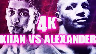 Amir Khan vs Devon Alexander Highlights 4K [upl. by Peugia]