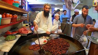 SPECIAL CHAPLI KABAB RECIPE  HAJI GUL UMAR KABABI  AFGHANISTAN JALALABAD TALASHI CHOWK STREE FOOD [upl. by Nyrret663]