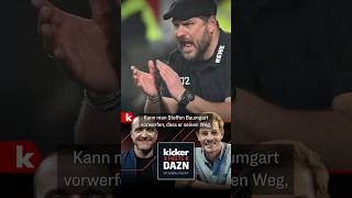 War Baumgart selbst schuld I kicker x DAZN shorts [upl. by Ennairda]