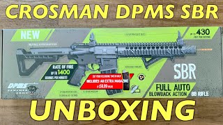 Unboxing the Crosman DPMS SBR [upl. by Nelsen]