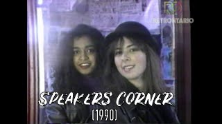 CITYTV SPEAKERS CORNER October 1990 [upl. by Yehudi761]