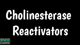 Cholinesterase Reactivators  Pralidoxime Uses  Organophosphate Poisoning [upl. by Anuaik]