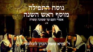 Nusach of Rosh Hashana Mussaf Ezra Lubelsky  16 [upl. by Hsepid]