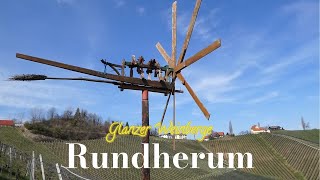 Rundherum Glanzer Weinberge  Kulinarische Genusstour  Südsteirische Weinstraße [upl. by Nonahs]