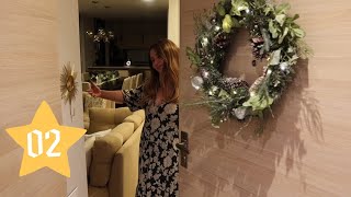 HOUSE TOUR Así nos quedó la Navidad en nuestro nuevo apartamento  Vlogmas día 2 ⭐️ [upl. by Eelirol870]