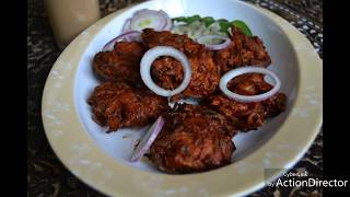 ഉള്ളി വട  Onion bhaji  തട്ടുകട സ്റ്റൈൽ ഉള്ളിവട evening snack [upl. by Sabella]