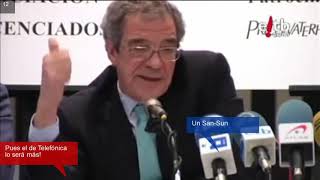 César Alierta Presidente Ejecutivo de Telefónica SA 2010  CON ANOTACIONES [upl. by Anerac658]
