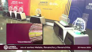 Sorteo Melate Revancha y Revanchita 3876 Chispazo Clásico 10436 y Tris Clásico 32097 [upl. by Airdnekal]