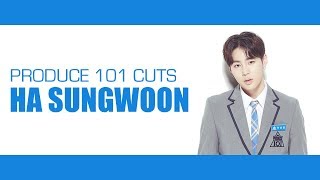 Produce 101 Performance Cut  11 HA SUNGWOON 하성운 [upl. by Yggep]