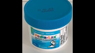 Unboxing Fleet PediaLax Glycerin Suppositories laxative [upl. by Htebyram]