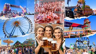 Oktoberfest 2024 Munich  Rides and Attractions [upl. by Ariajaj313]