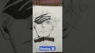 Colouring vs Shading Anime Drawing coloring shading animeart07 [upl. by Tichonn950]