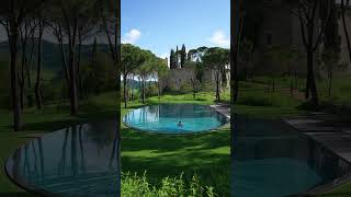 Reschio Italy architect architecture design italy tuscany travel reels shorts fyp fypシ [upl. by Pussej]