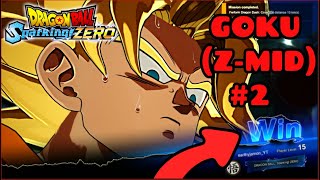 GOKU ZMID Winning With Every Character In DRAGONBALL SPARKING ZERO2 [upl. by Latreshia]