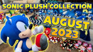 My Full Sonic Plush Collection August 2023 [upl. by Anagrom]