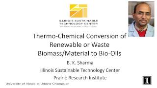 Thermo‐chemical Conversion of Renewable or Waste BiomassMaterial to Bio‐oils [upl. by Krilov754]