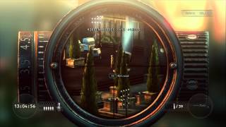 Hitman Absolution Sniper Challenge [upl. by Kenaz]