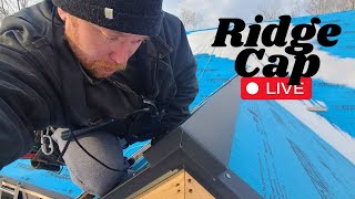 Unconventional Ridge Cap Installation [upl. by Agemo]