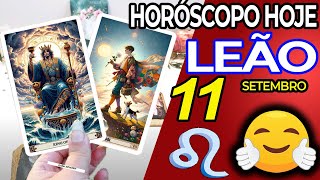 💥CUIDADO💥 UMA PROFECIA DIVINA É CUMPRIDA😇🙏🏻 Leão ♌ 11 Setembro 2024 Horoscopo do dia de hoje ♌ Tarot [upl. by Retrac]