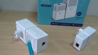 Обзор набора Powerline адаптеров TPLINK TLWPA7510 KIT Интернет через любые стены в любом доме [upl. by Aivitnahs349]