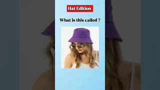 Can you tell the name of these hats english dailyenglishwords learn shorts basicenglish quiz [upl. by Doralia]