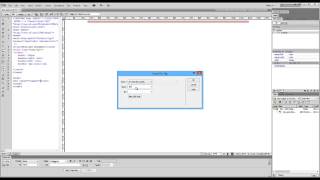 Using DreamWeaver to create DIV containers and add CSS Styles Part 1 of 4 [upl. by Dorice]