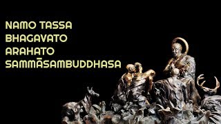 LAGU BUDDHIS  NAMO TASSA BHAGAVATO ARAHATO SAMMASAMBUDDHASSA [upl. by Kiernan]