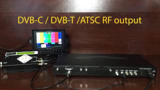 QuestTel 14 Ch HDSDI to QAM RF Modulator with IPTV and ASI [upl. by Dzoba]