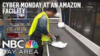 Behind the scenes at Amazon on Cyber Monday [upl. by Ellekcir989]