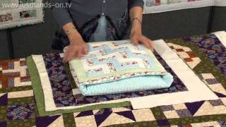 How to Make a Secret Pillow or Quillow with Valerie Nesbitt Taster Video [upl. by Deragon]