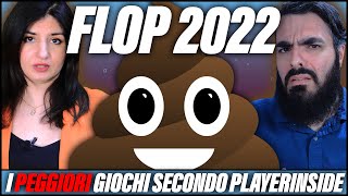 FLOP 2022 I videogiochi più DELUDENTI dellanno SECONDO PLAYERINSIDE [upl. by Selestina]