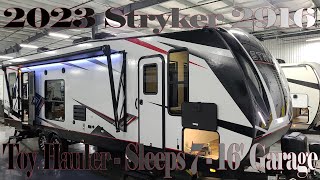 2023 Stryker 2916 Toy Hauler Trailer by Cruiser RV  Couchs RV Nation a RV Wholesalers  RV Review [upl. by Dickerson]