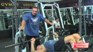 Instructional Fitness  Decline Bench Press [upl. by Brookner361]