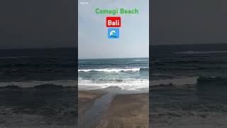 Cemagi Beach Bali Indonesia reallife Short [upl. by Adalia]