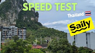 Saily eSIM Speed Test in Thailand 🇹🇭 [upl. by Eiknarf108]