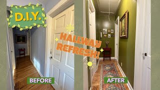 🌿DIY Hallway Makeover on a Budget🌿 [upl. by Harlin]