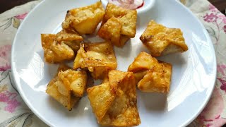 Chicken Wonton Recipe For Ramdan 2021  Easy Chicken Wonton Recipe with Folding Technique [upl. by Attenwad172]