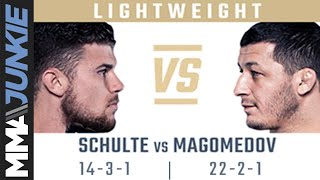 PFL 11 breakdown Natan Schulte vs Rashid Magomedov [upl. by Eelram]