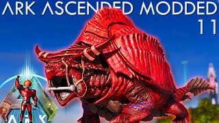 Behemoth Sea Monster Taming amp KingDaddyDmacs Chief Hat E11 Ark Pooping Ascended Mods [upl. by Atimed486]